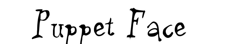 Puppet Face Font Download Free
